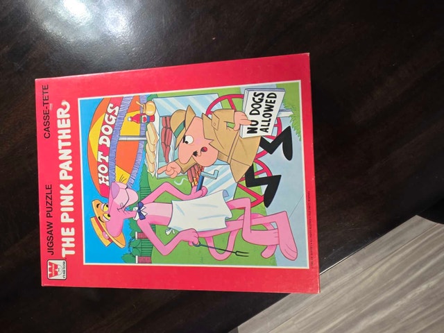 1979 Pink Panther Jigsaw Puzzles complete - photo 2