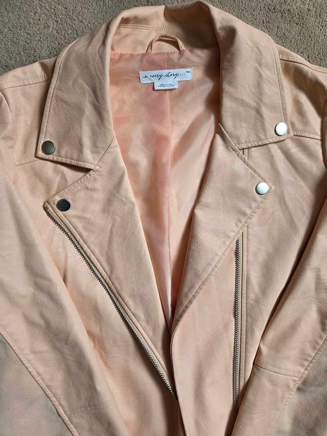 Fall Fashion Must-Have! In Every Story Soft Blush Pink Faux Leat