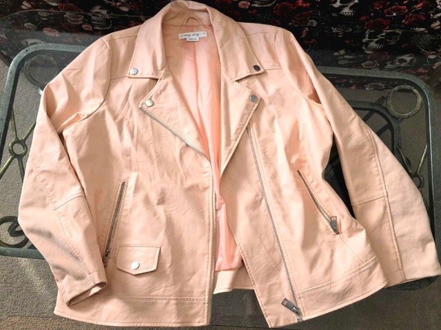 Fall Fashion Must-Have! In Every Story Soft Blush Pink Faux Leat - photo 4