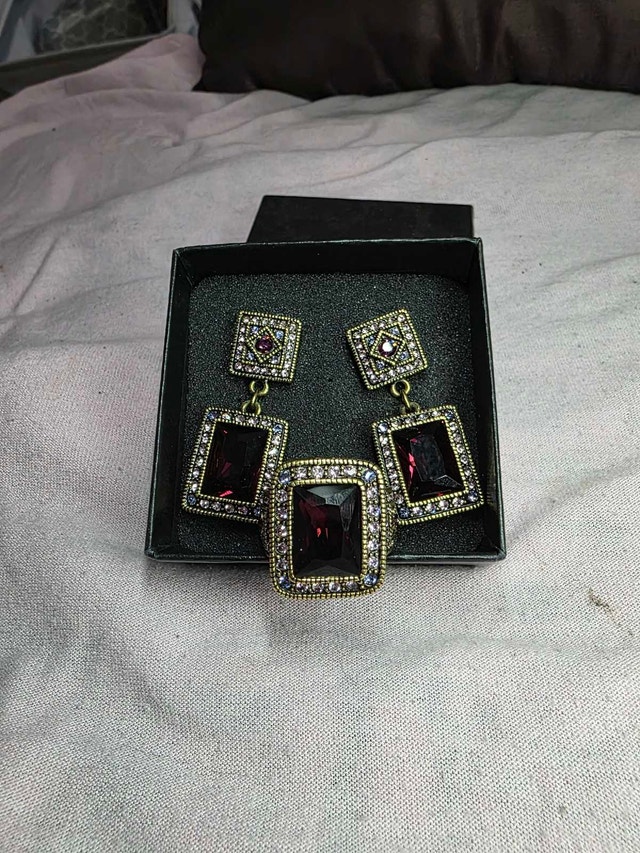 Jewelry Set (Ring & Drop Earrings) ✨ - photo 5