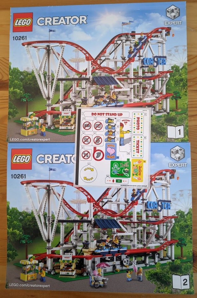 Lego Roller Coaster 10261 - photo 3
