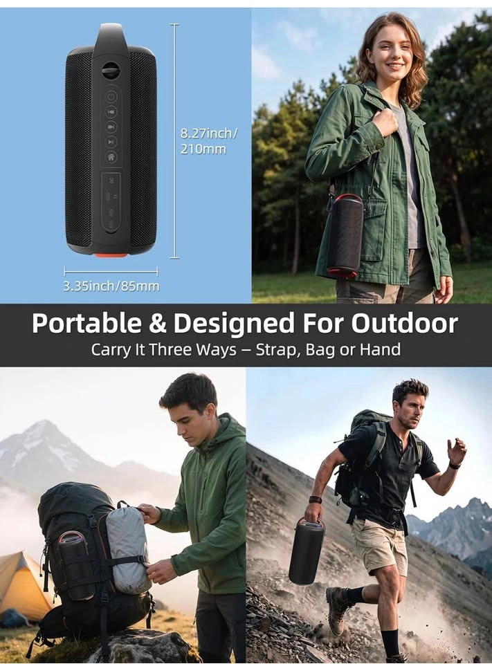 Portable Bluetooth Speaker, 30W - photo 3