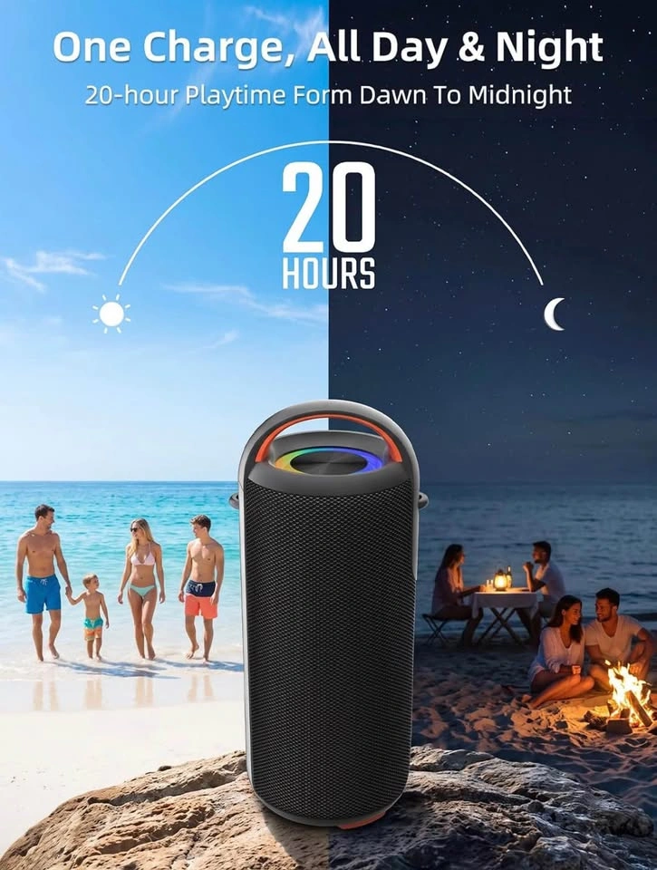 Portable Bluetooth Speaker, 30W - photo 4