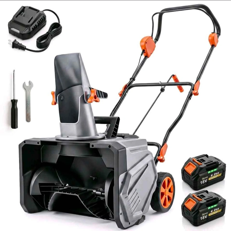 18" Cordless Snow Blower, 1400W Brushless Motor - photo 2