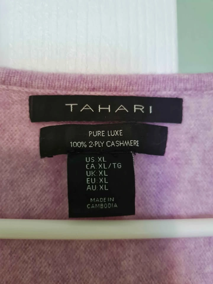 Tahari Sweater Cashmere size XL - photo 2