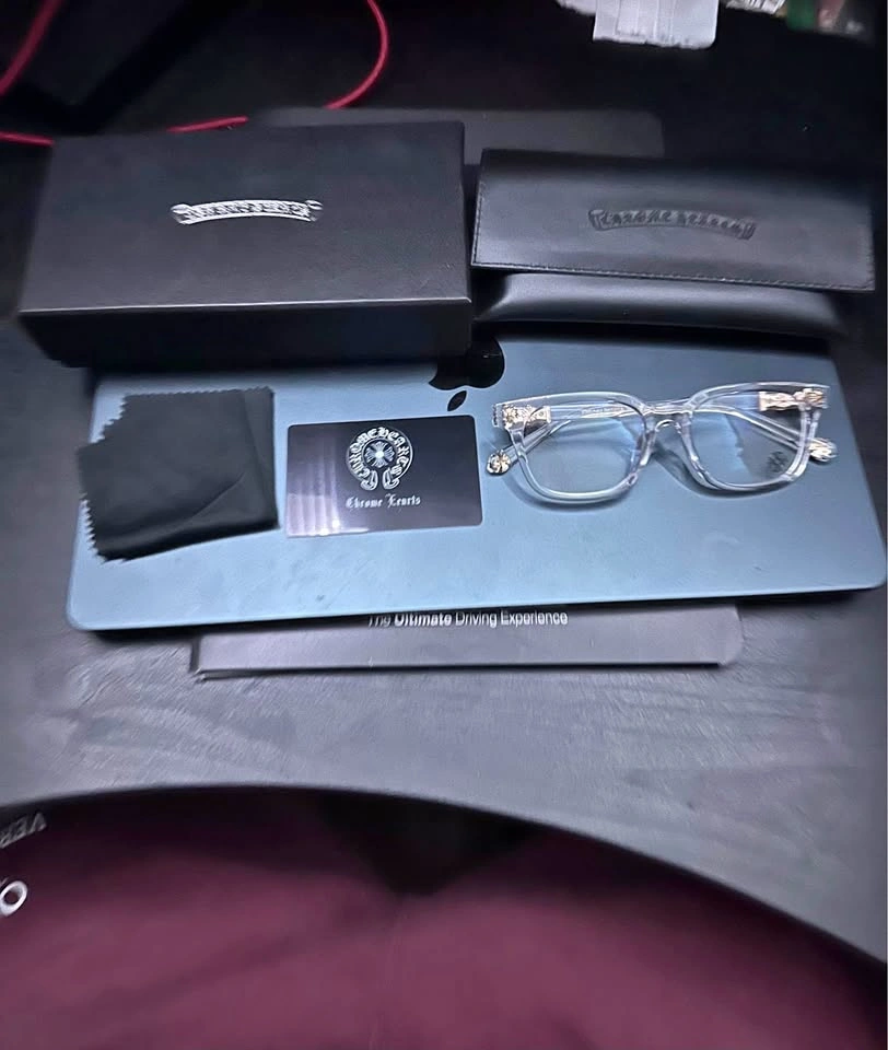 Chrome hearts glasses blue light