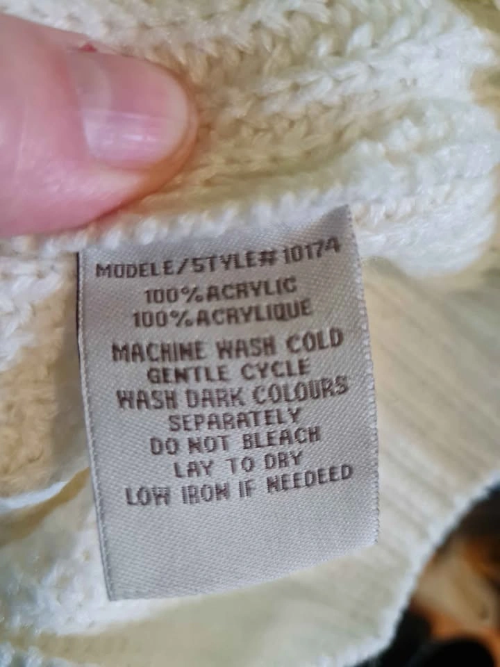 Sweater White size L - photo 3