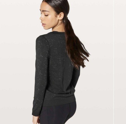 Lululemon Swiftly Tech Long Sleeve Top 6 Black Sparkle - photo 5