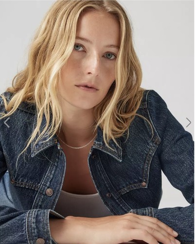 BNWT Levi’s Riveted Western Trucker Jacket Denim XS - photo 4