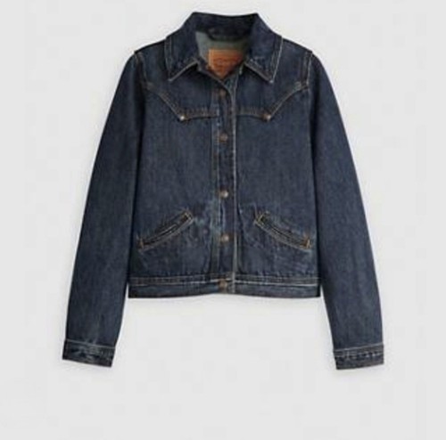 BNWT Levi’s Riveted Western Trucker Jacket Denim XS - photo 5