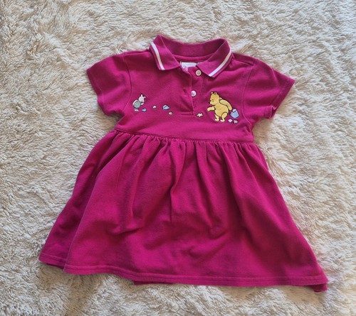 Vintage Disney Store Winnie The Pooh & Piglet Dress 18M - photo 2