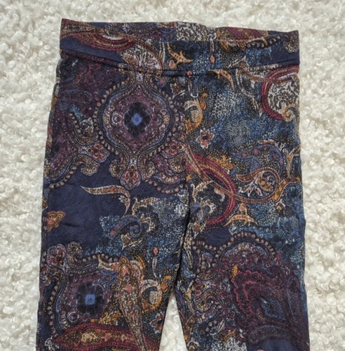 Joseph Ribkoff Paisley Ankle Slim Pants Knit Stretch 16 - photo 4