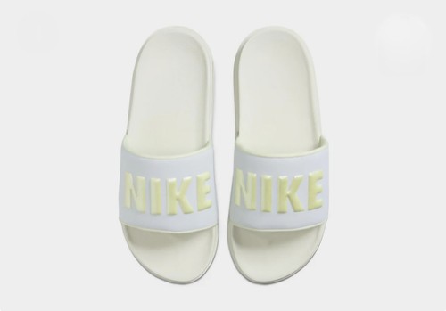New Nike Offcourt Slide Womens Sandals US 7 Light Silver