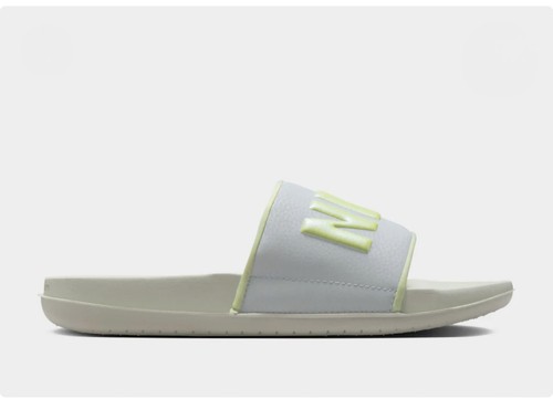 New Nike Offcourt Slide Womens Sandals US 7 Light Silver - photo 4