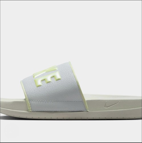 New Nike Offcourt Slide Womens Sandals US 7 Light Silver - photo 5