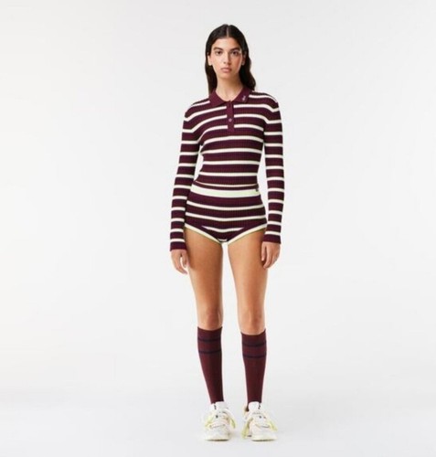 NWT Lacoste x Venus Williams EleVen Striped Lounge Shorts S - photo 3