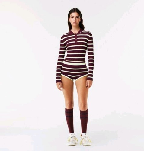 NWT Lacoste x Venus Williams EleVen Striped Lounge Shorts S - photo 3