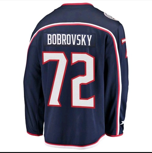 NWT Columbus #72 Bobrovsky NHL Hockey Jersey Youth L/XL - photo 3