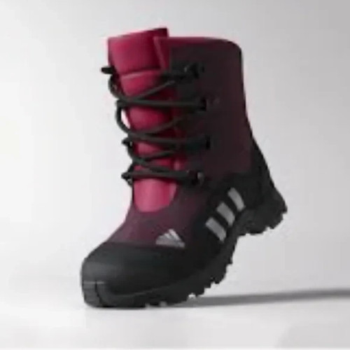 Adidas Climaheat PrimaLoft Snow Boots Sz 5 Pink Purple - photo 2