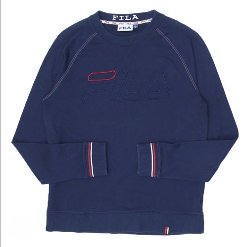 Fila Men’s Blue Navy Crewneck Classic Sweater XL Y2K - photo 3