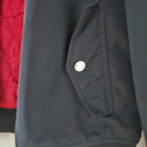 Zara Men Black Bomber Jacket Medium - photo 4