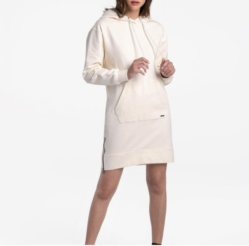 BNWT Lolë Constance Pink Sherpa Sweater Dress Size S - photo 4