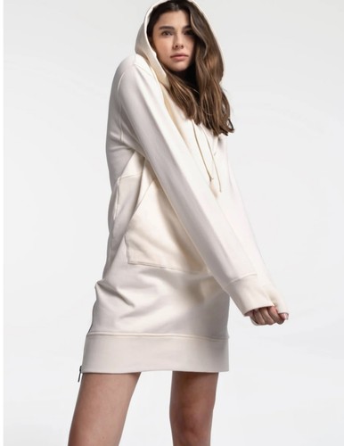 BNWT Lolë Constance Pink Sherpa Sweater Dress Size S - photo 4
