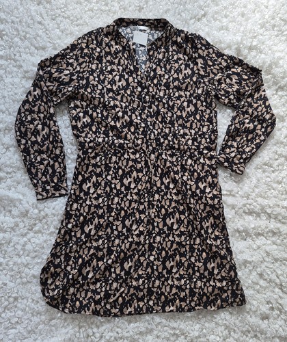 BNWT Women’s Abstract Leopard Print Mini Dress S - photo 5