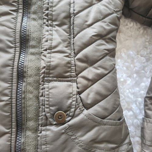 One by One Kids Quilted Jacket 140cm 9/10 Y Khaki Green - photo 5