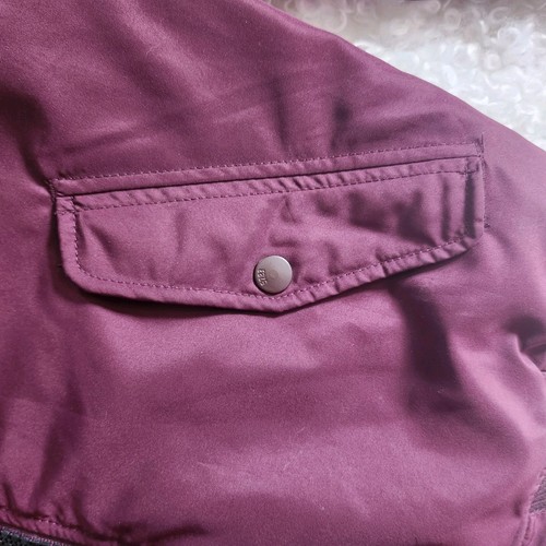 H&M Sz Small Men's Burgundy Bomber Jacket Lightweight - photo 4