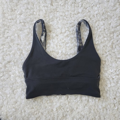 Lululemon Sz 4 Align Bra Shine Silver Support Sports Bra - photo 5