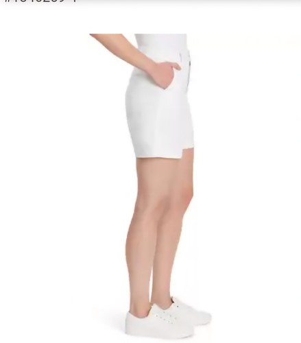 Brand New Gloria Vanderbilt Ladies' White Chino Shorts - photo 3