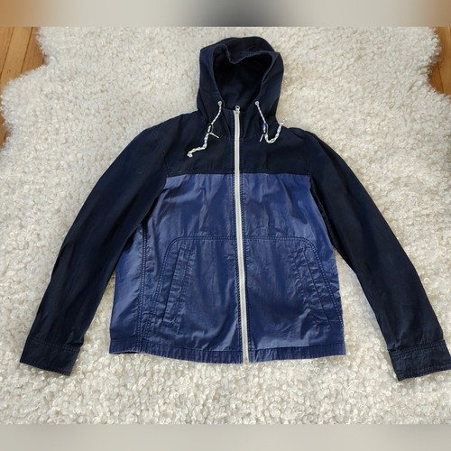 Uniqlo Men’s Dual-Tone Blue Windbreaker Jacket Sz M - photo 3