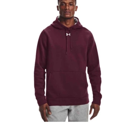 Under Armour Men’s M Burgundy Hoodie Pullover Loose Fit