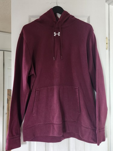Under Armour Men’s M Burgundy Hoodie Pullover Loose Fit - photo 4