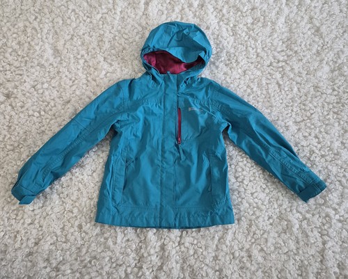 Mountain Warehouse Rain Light Jacket Blue Pink Girls 5-6Y - photo 2