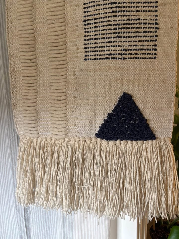 Geometric Woven Wall Hanging - photo 2