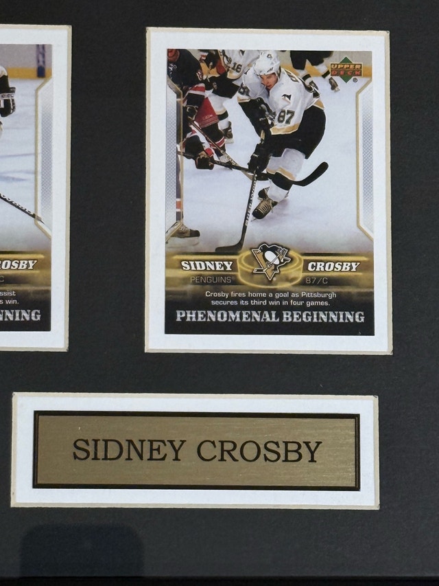 Upper Deck Sidney Crosby Framed Collectible - photo 2
