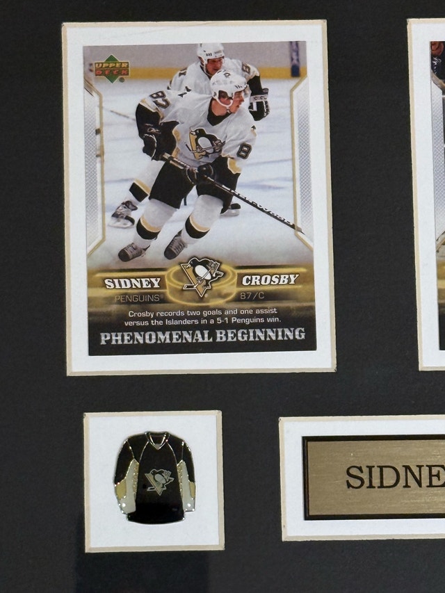 Upper Deck Sidney Crosby Framed Collectible - photo 3