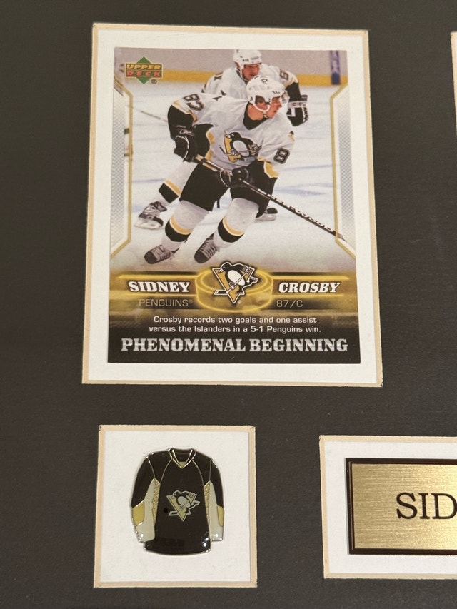 Upper Deck Sidney Crosby Framed Collectible - photo 4
