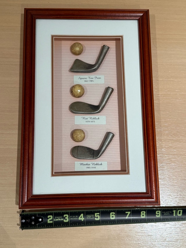 Vintage Golf Club Display Shadow Box - photo 5