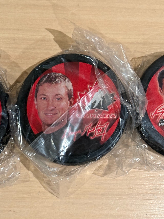 Team Canada Hockey Player Collector Pucks - photo 4