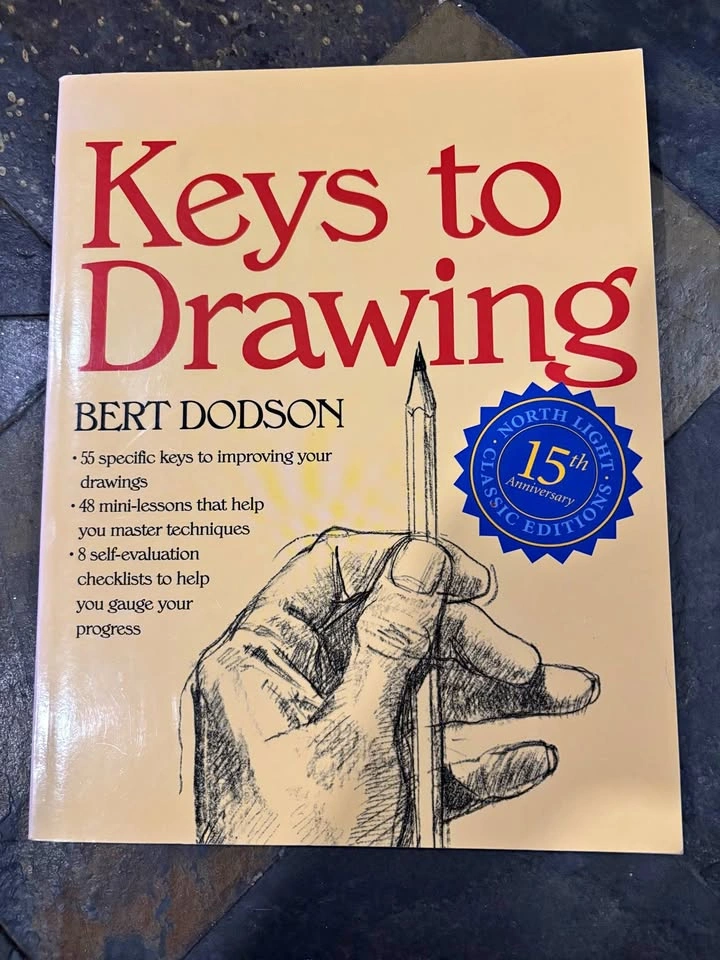 Keys to Drawing by Bert Dodson (Paperback Art Instruction)