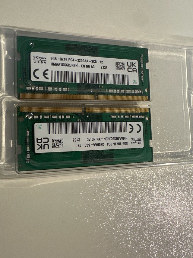 SK hynix 16GB DDR4 3200MHz Laptop RAM Kit