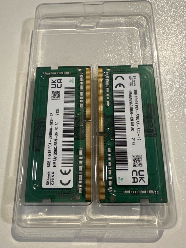 SK hynix 16GB DDR4 3200MHz Laptop RAM Kit - photo 2