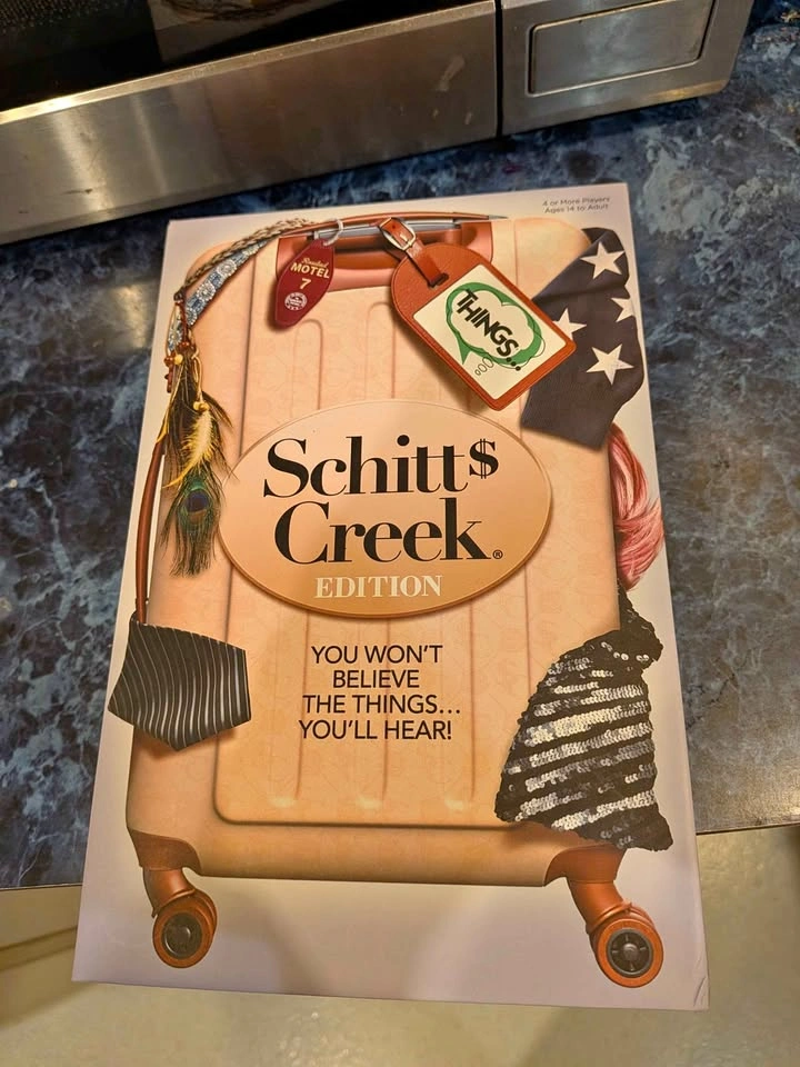 Schitt's Creek things in a box game