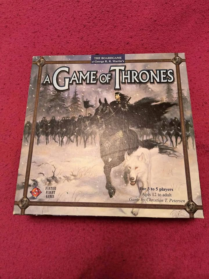 A Game of Thrones boardgame w/ expansion