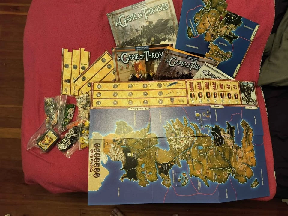 A Game of Thrones boardgame w/ expansion - photo 3