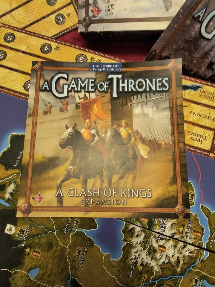 A Game of Thrones boardgame w/ expansion - photo 5