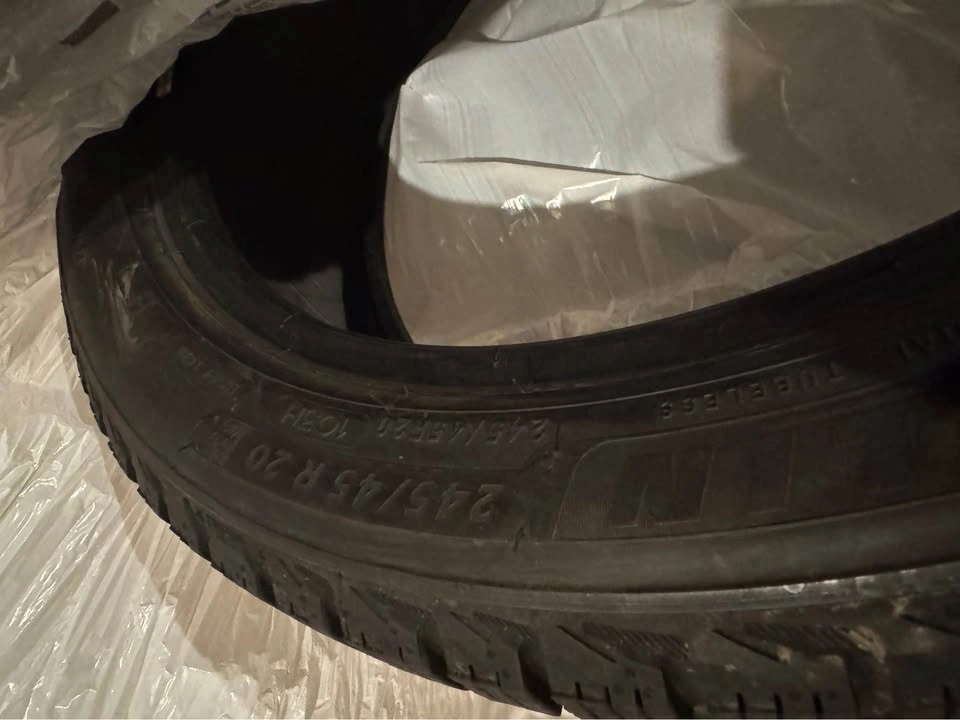 Michelin X-Ice Snow Tires 245/45 R 20 (Used One Winter) - photo 3
